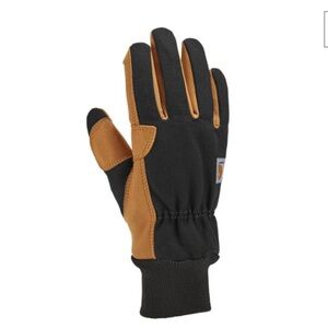 Carhartt GL0801W - Women's Insulated Duck Synthetic Leather Knit Cuff Glove